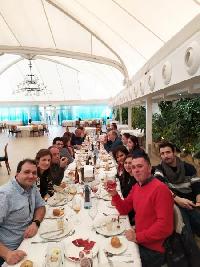 Comida de Navidad. 