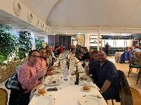Comida de Navidad. 